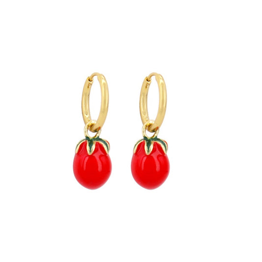 Tomatoes Earrings