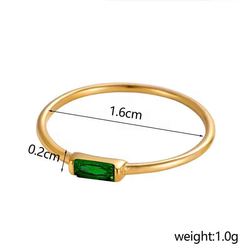 Eterna Birthstone Rings