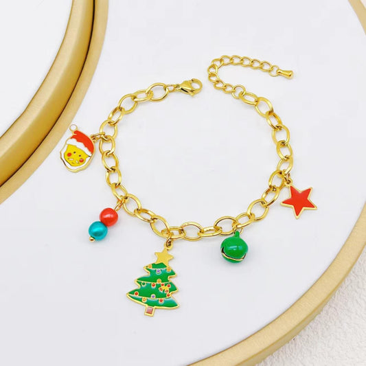 Christmas Tree  Bracelet