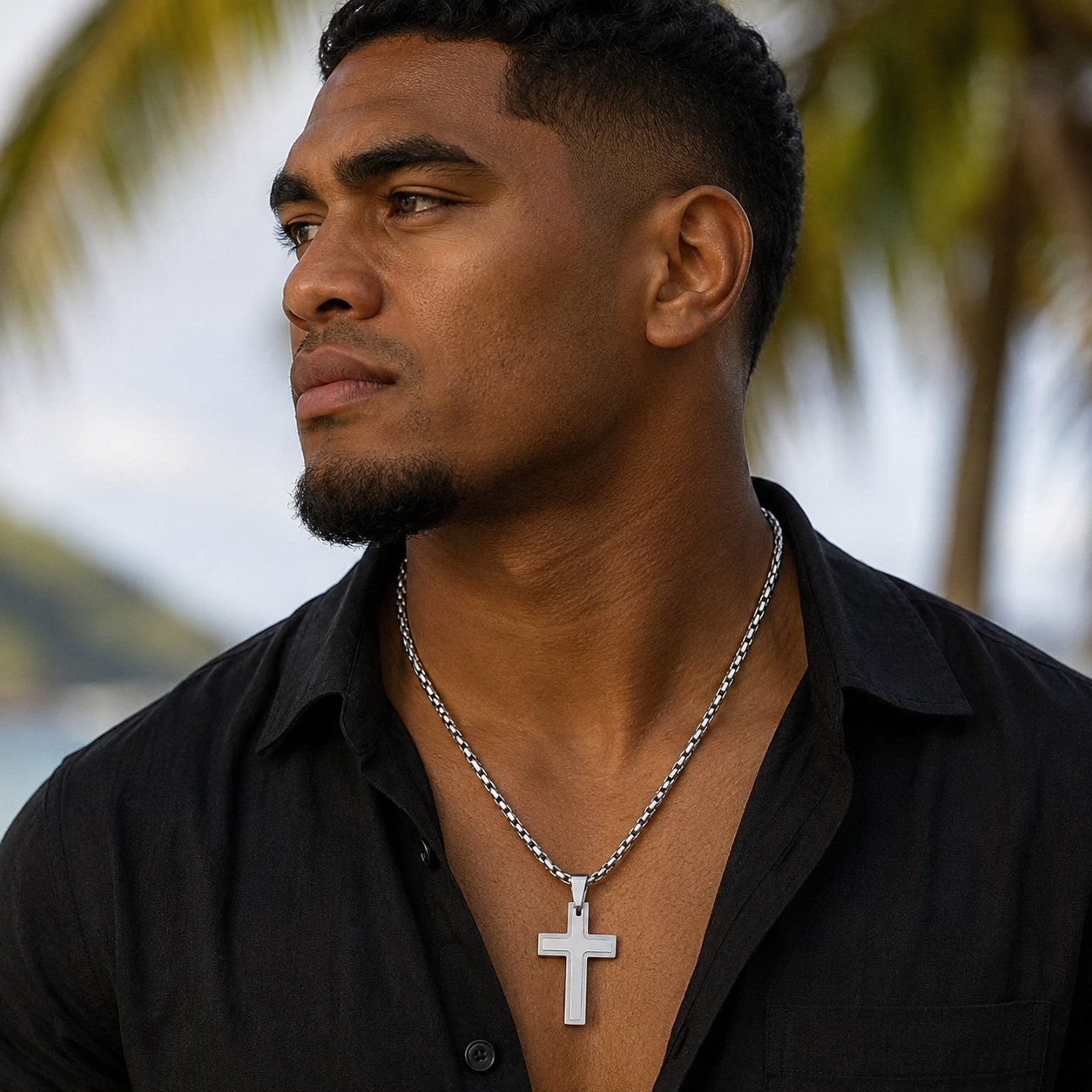 Cruz Cross Necklace