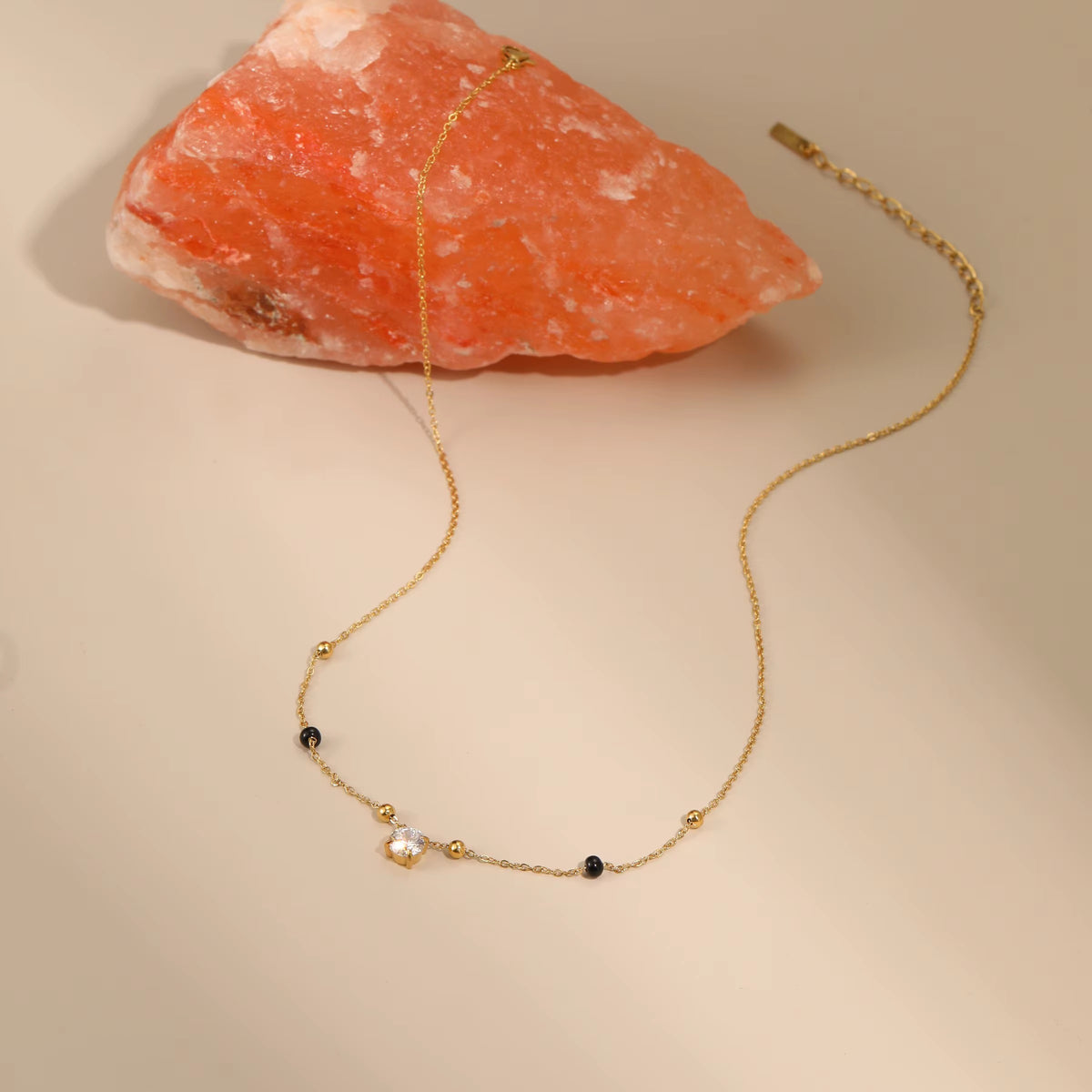 Noir Sparkle Necklace