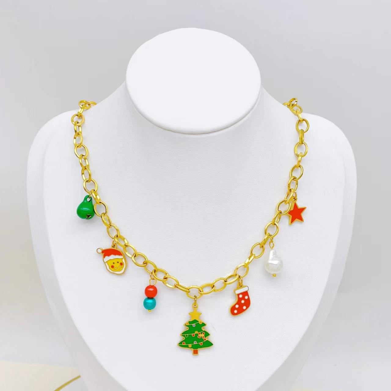 Christmas Tree Necklace