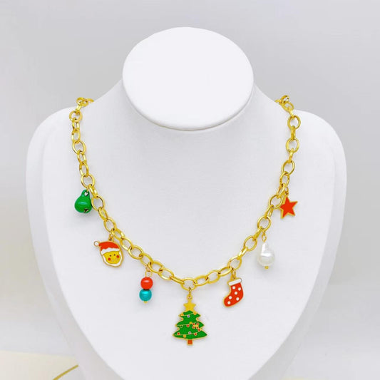 Christmas Tree Necklace