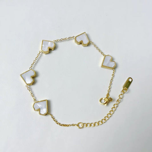 Eterna Charm Bracelet - White