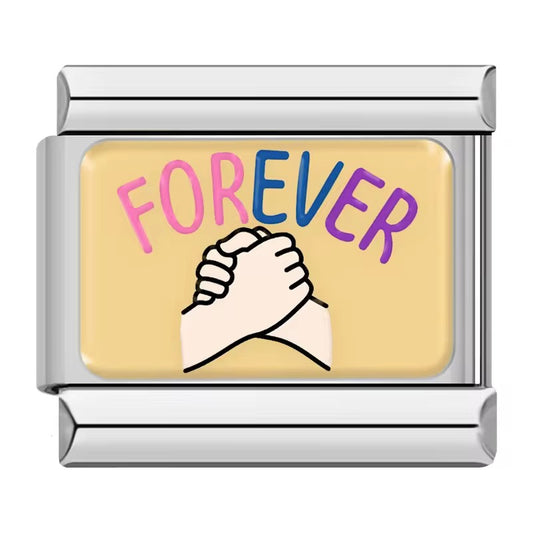 Italian Bracelet Charms - Friends Forever