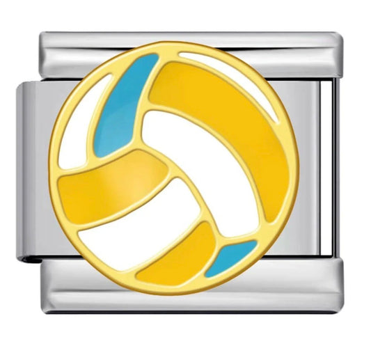 Italian Bracelet Charm - Volleyball