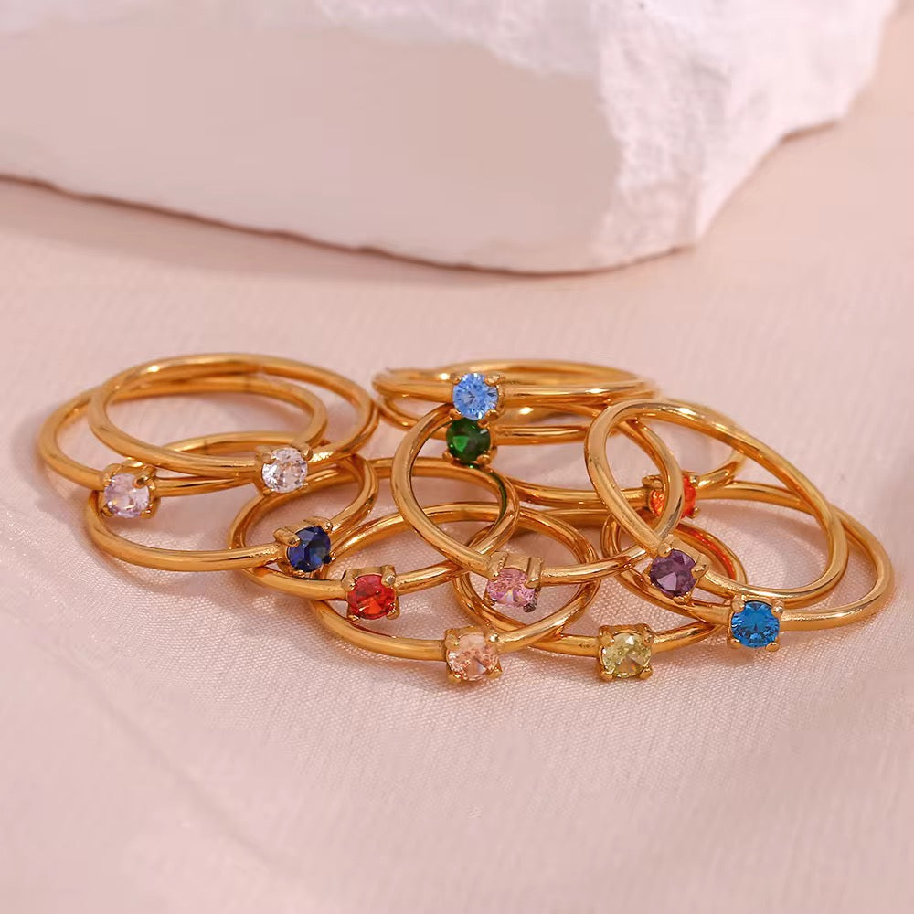 Bella Birthstone Ring