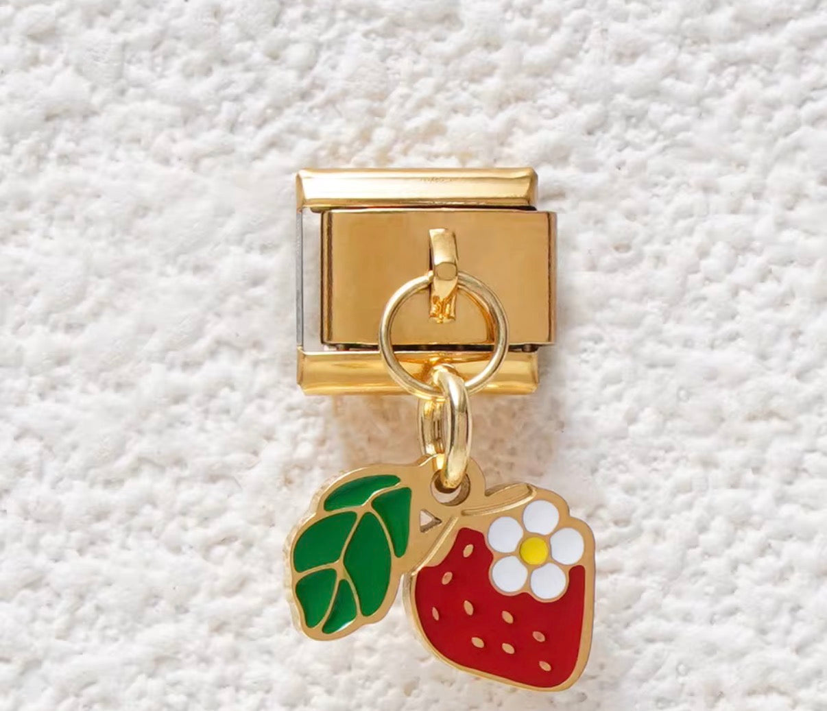 Italian Bracelet Charm- Bloom
