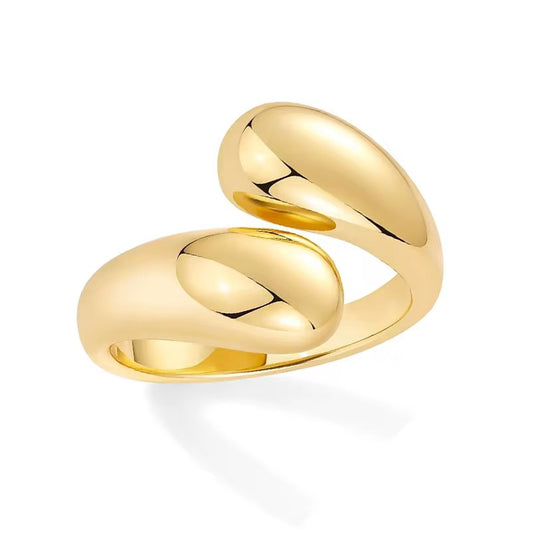 Twin Droplets Open Ring