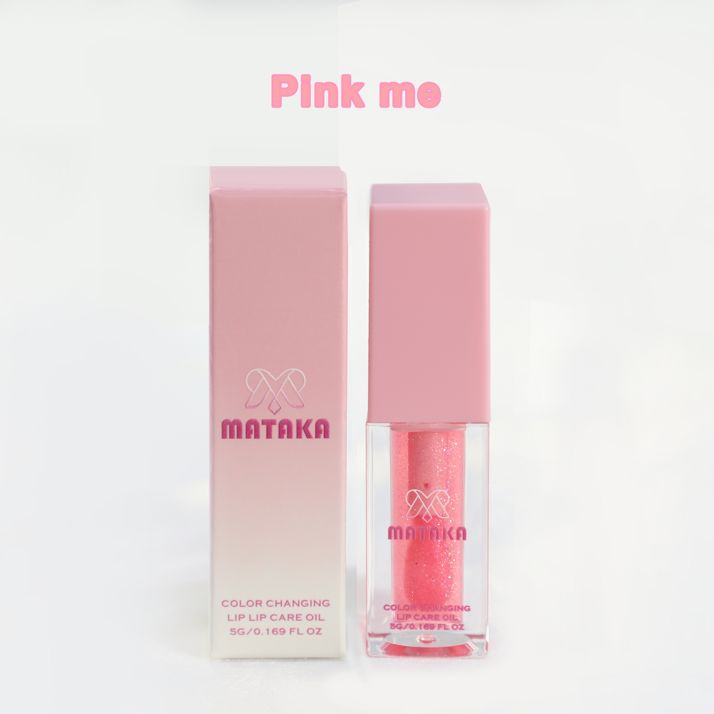 Colour Changing Lip Oil - Pink Me