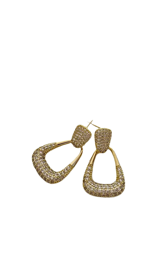 Zircon Drop Earrings