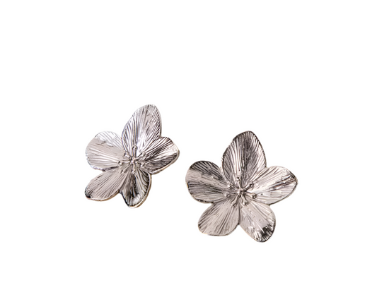 Senikau Earrings - Silver