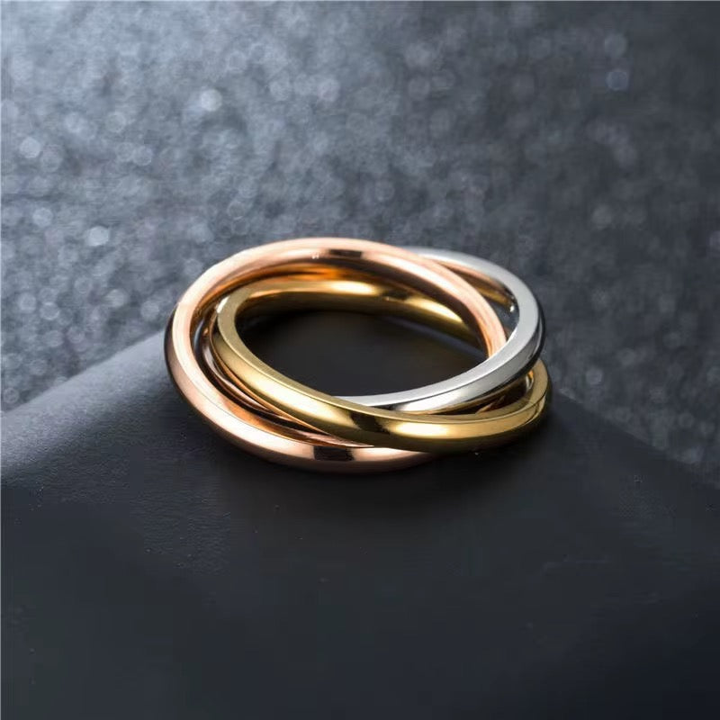 Triple Twist ring