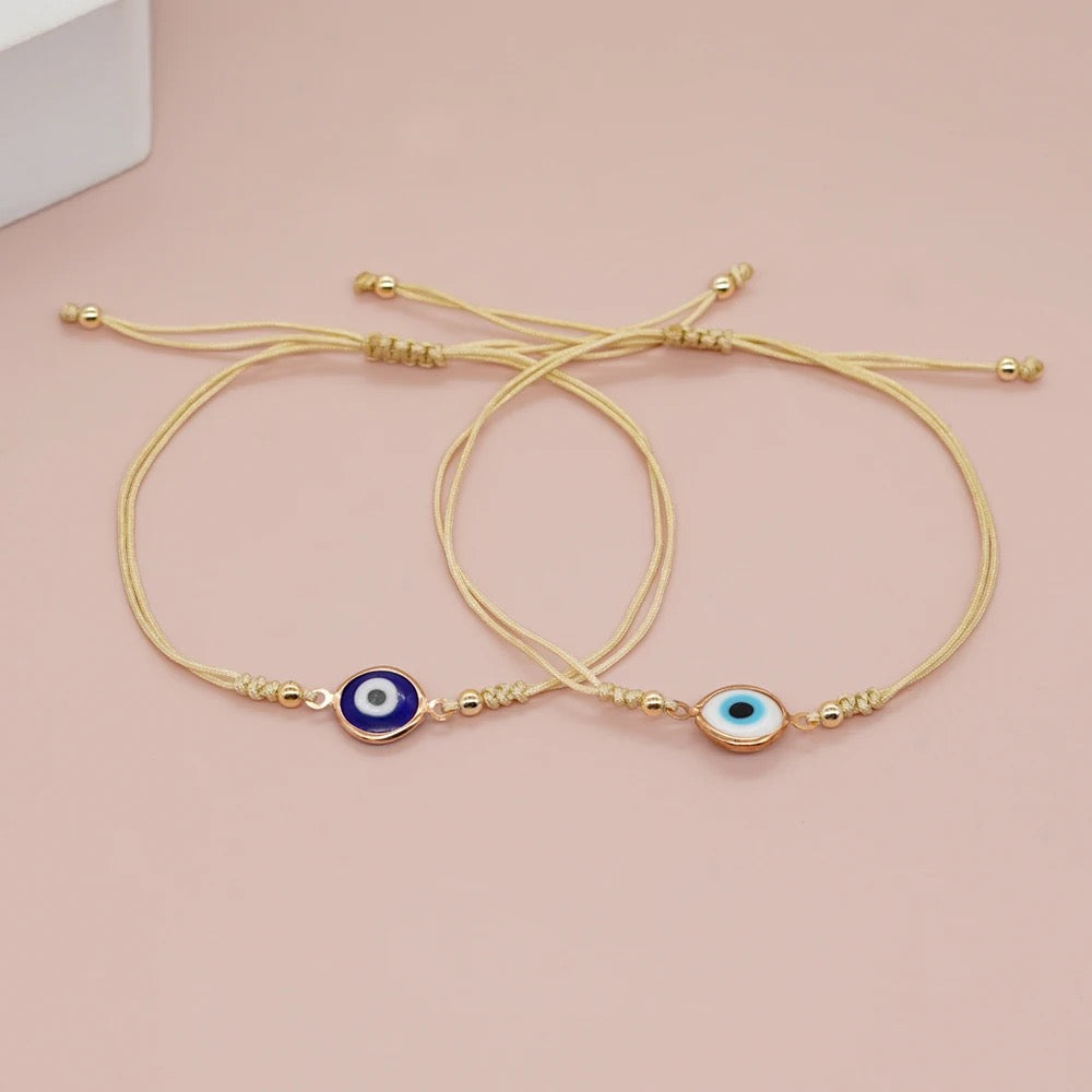 Blue Evil Eye Bracelet