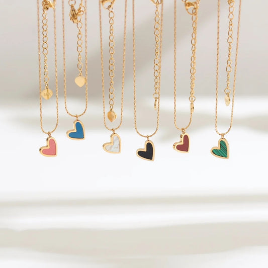 Golden Heart Necklace