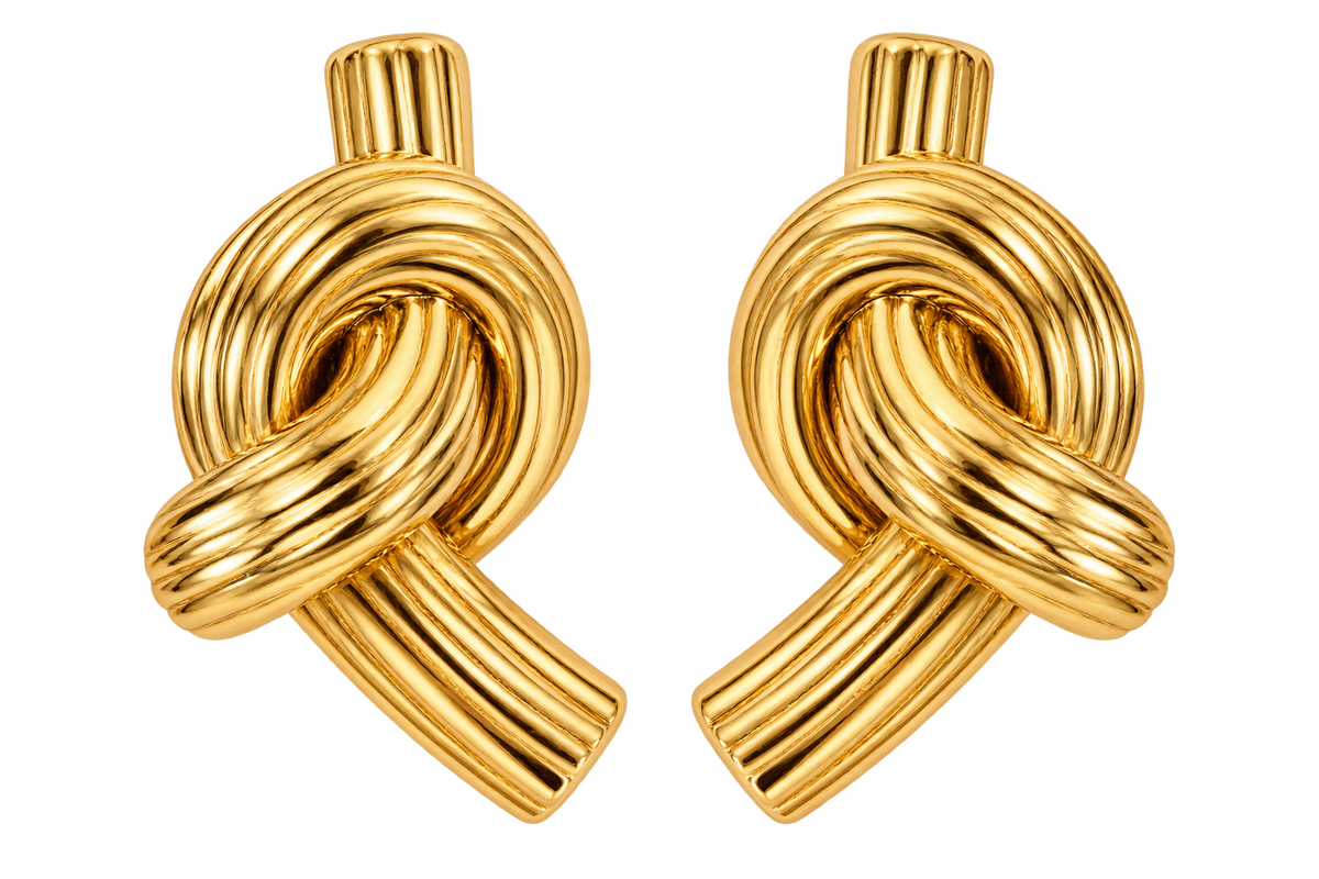 Amara Knot Earring