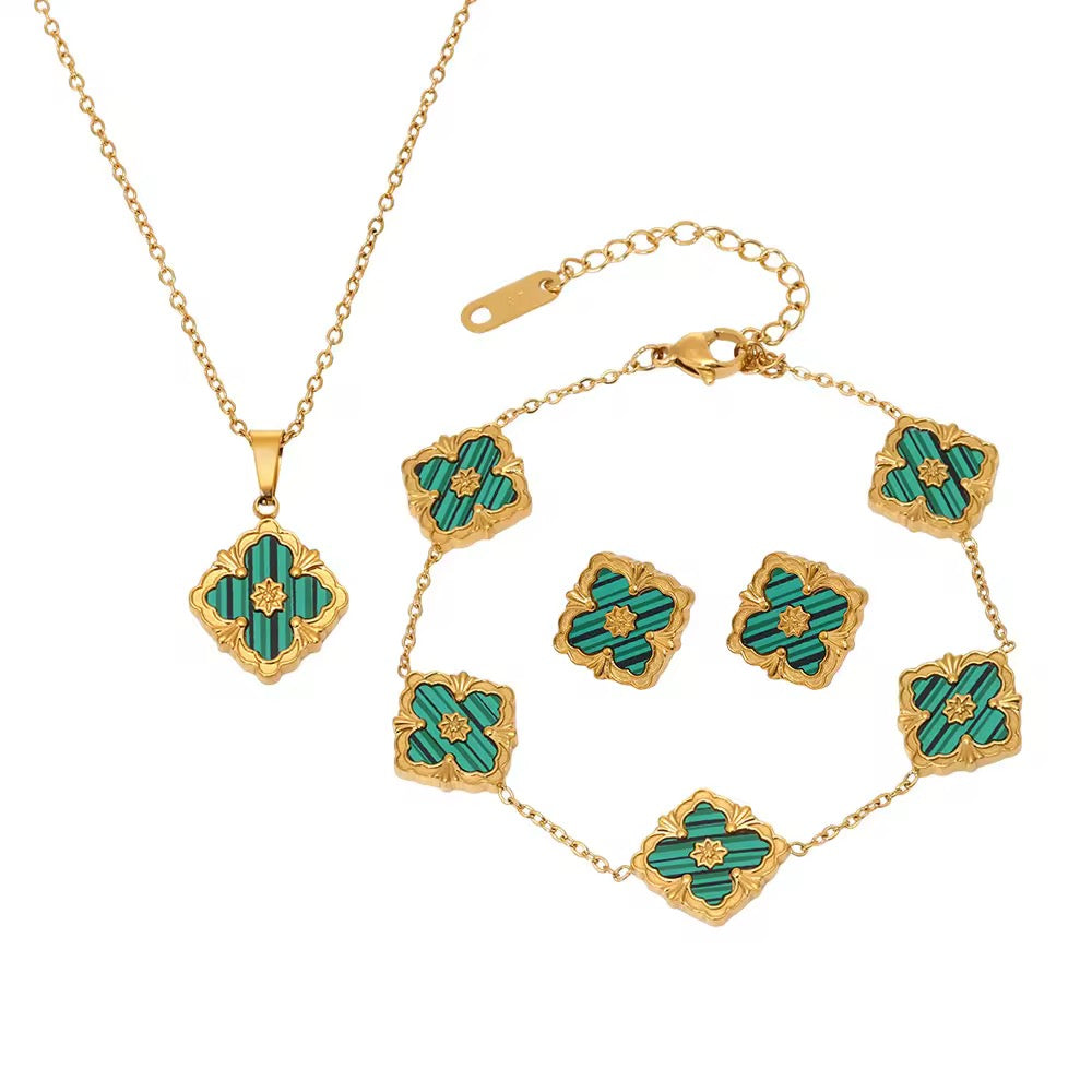 Bloom Elegance Set - Green