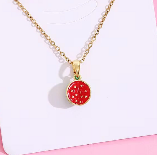 Watermelon Pendant Necklace