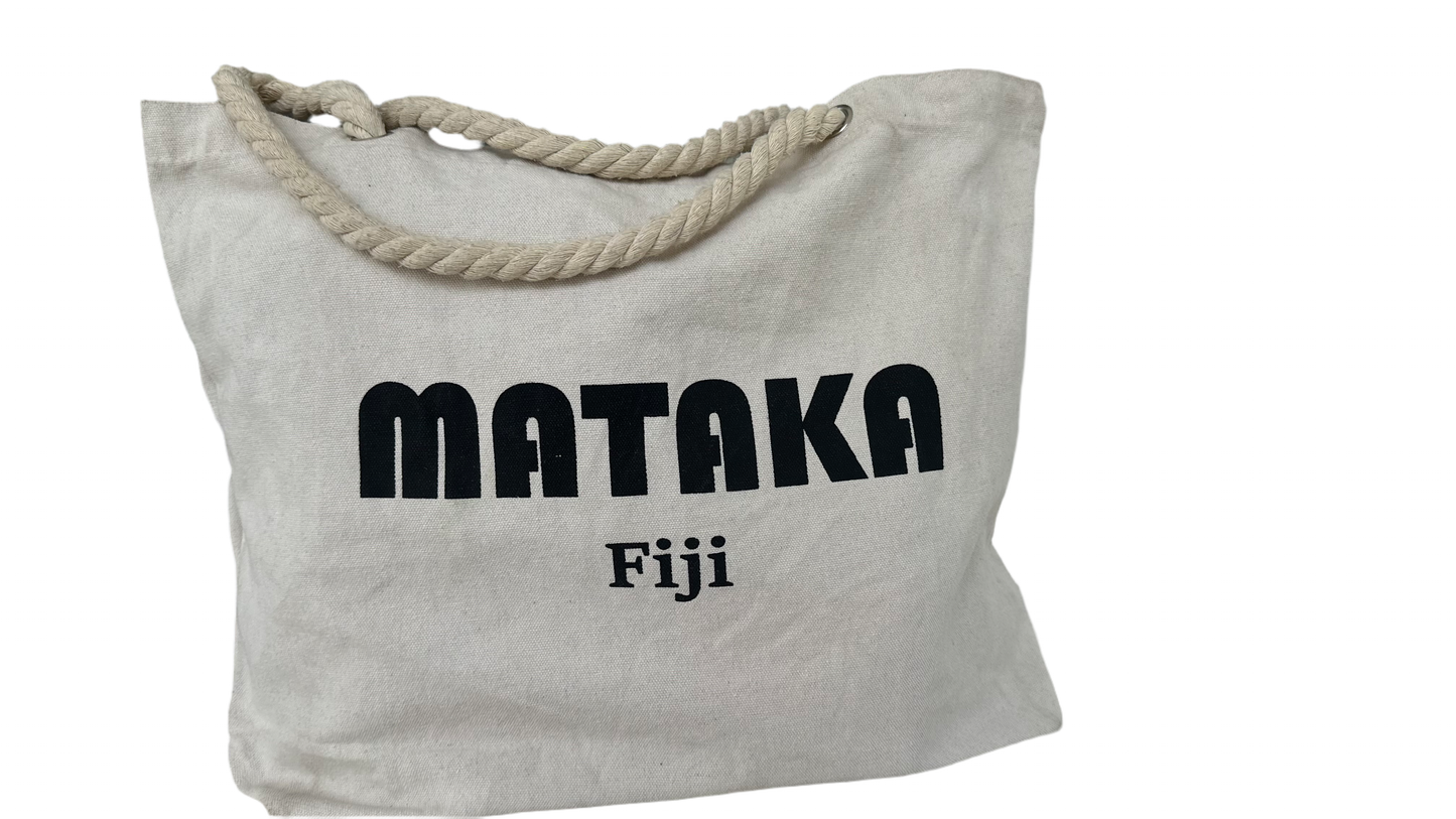 Mataka Fiji Tote - Beige