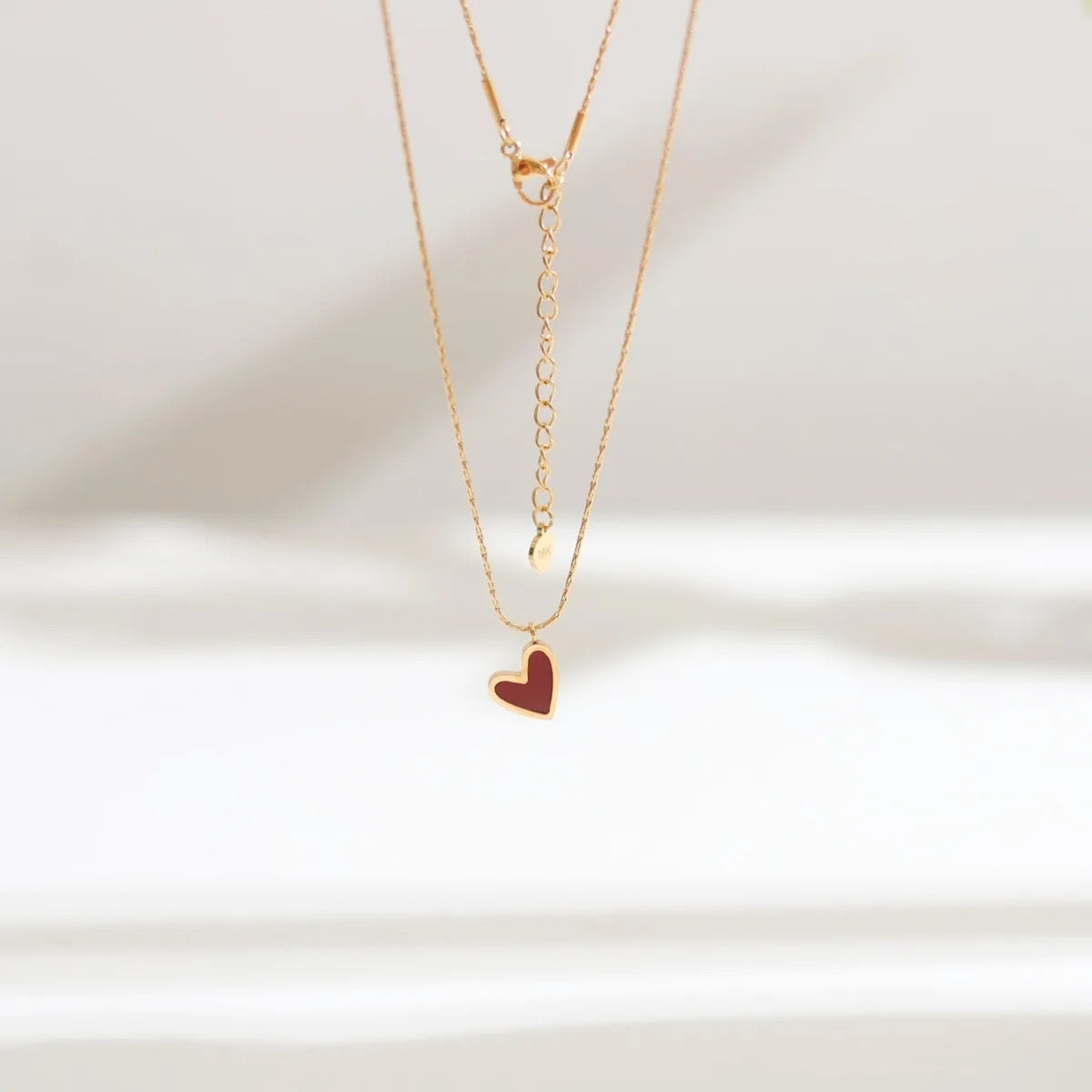 Golden Heart Necklace