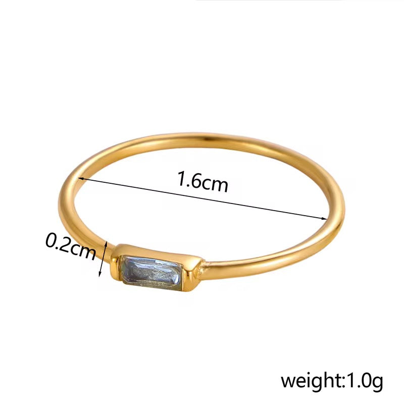 Eterna Birthstone Rings