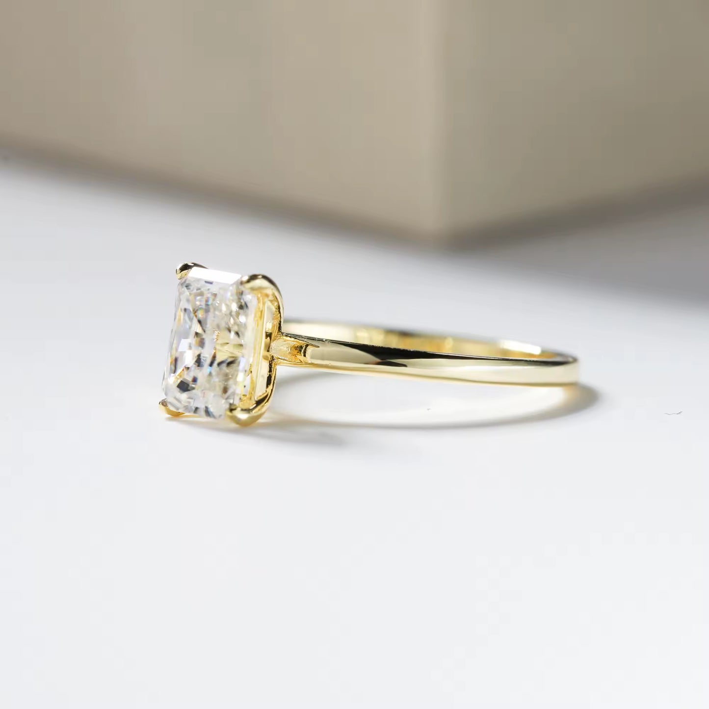 Soleil Solitaire Ring