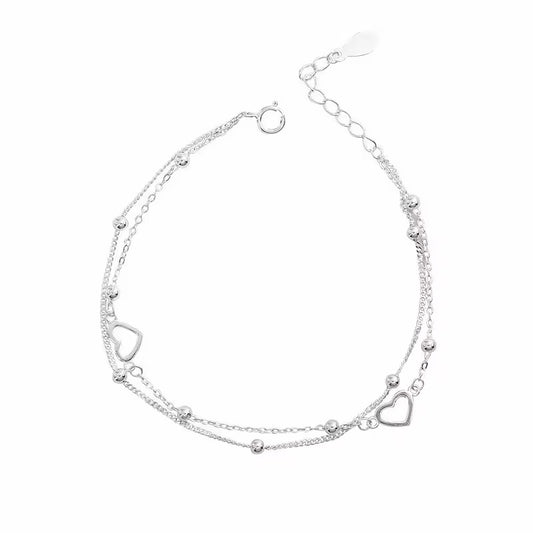 Heart to Heart Layered Bracelet