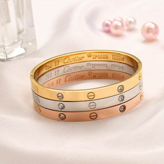 Love Zircon Bracelet (Cartier Replica)