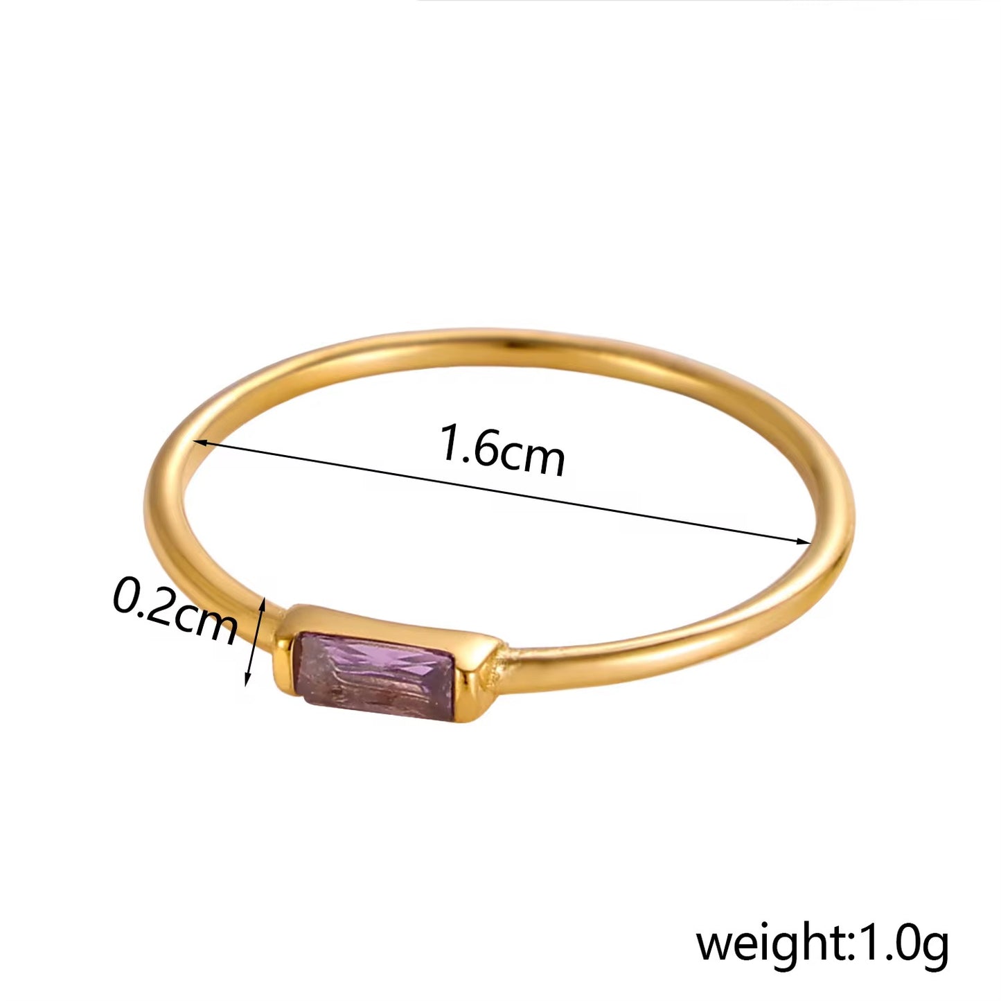 Eterna Birthstone Rings