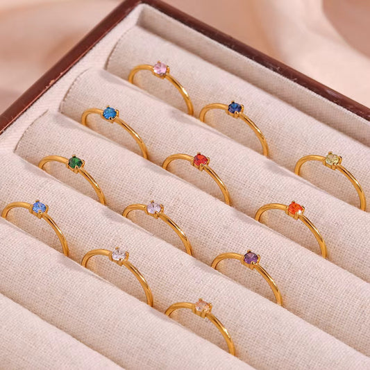 Bella Birthstone Ring