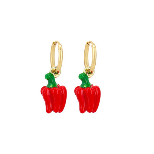 Red Pepper Earrings