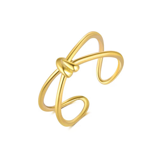 Bow Sterling Silver Ring