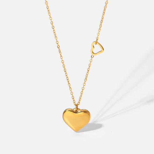 Kalani Double Heart Necklace