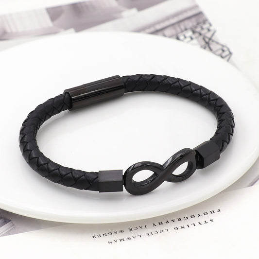 Infinity bracelet- Black