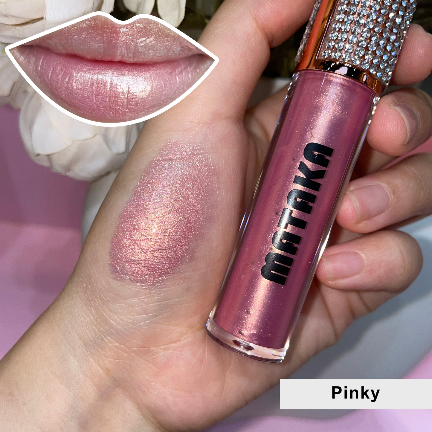 Glitter Gloss - Pinky