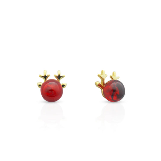 Dainty Raindeer Earrings