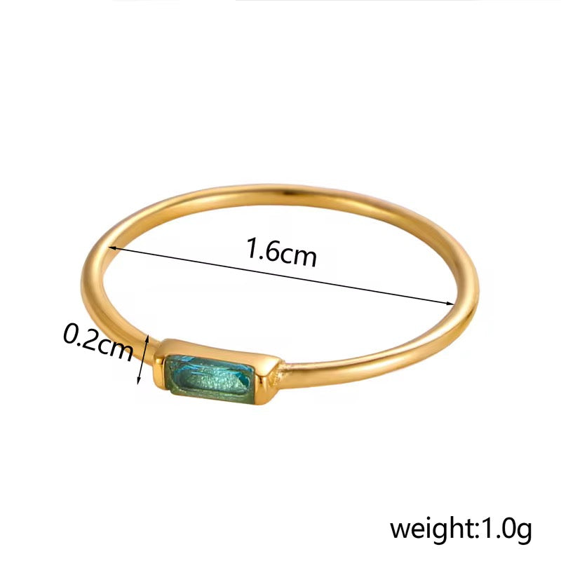 Eterna Birthstone Rings