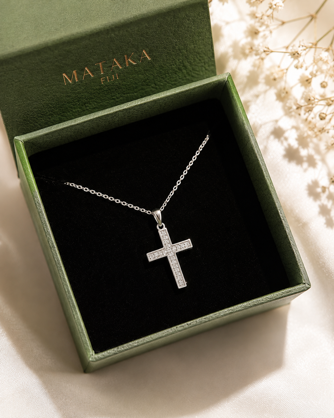 Adira Cross Necklace