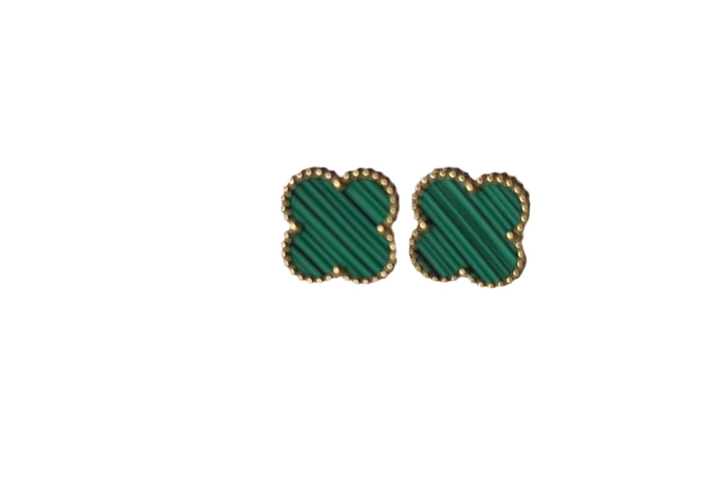 Clover Earrings - Green