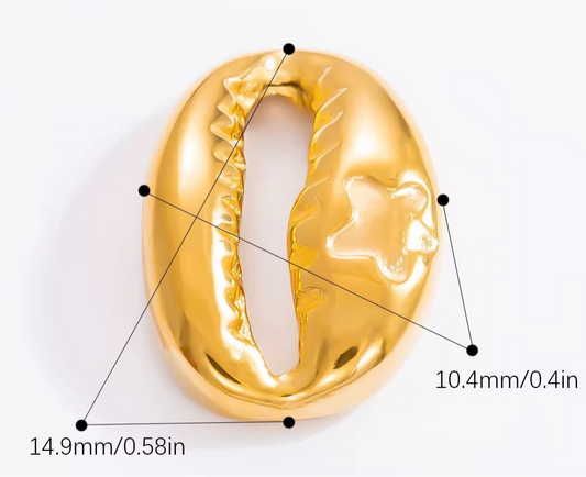 Charm - Star Golden Cowrie