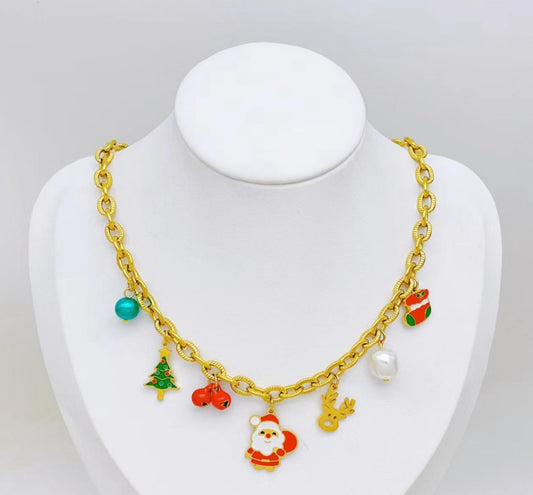 Santa Necklace