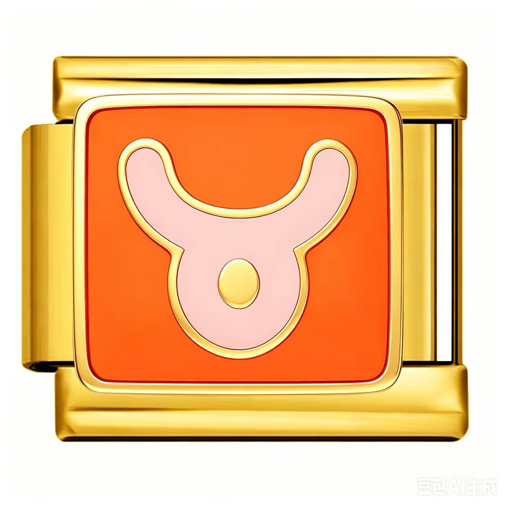 Italian Bracelet Charm - TAURUS
