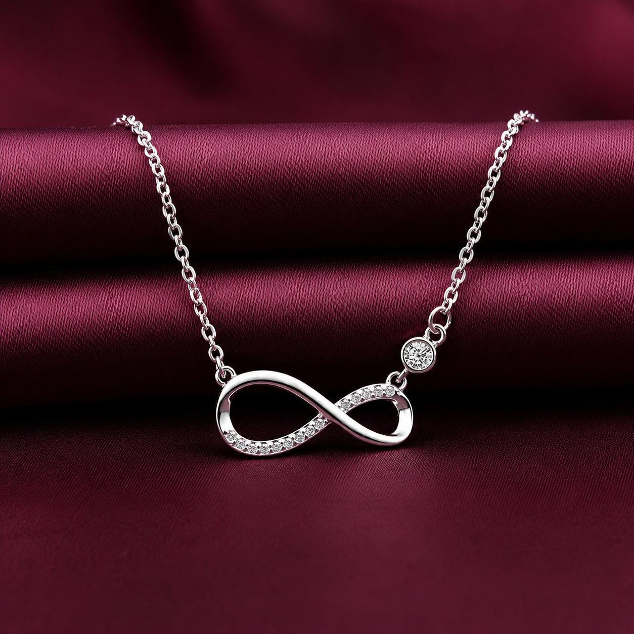Alessia Infinity Necklace
