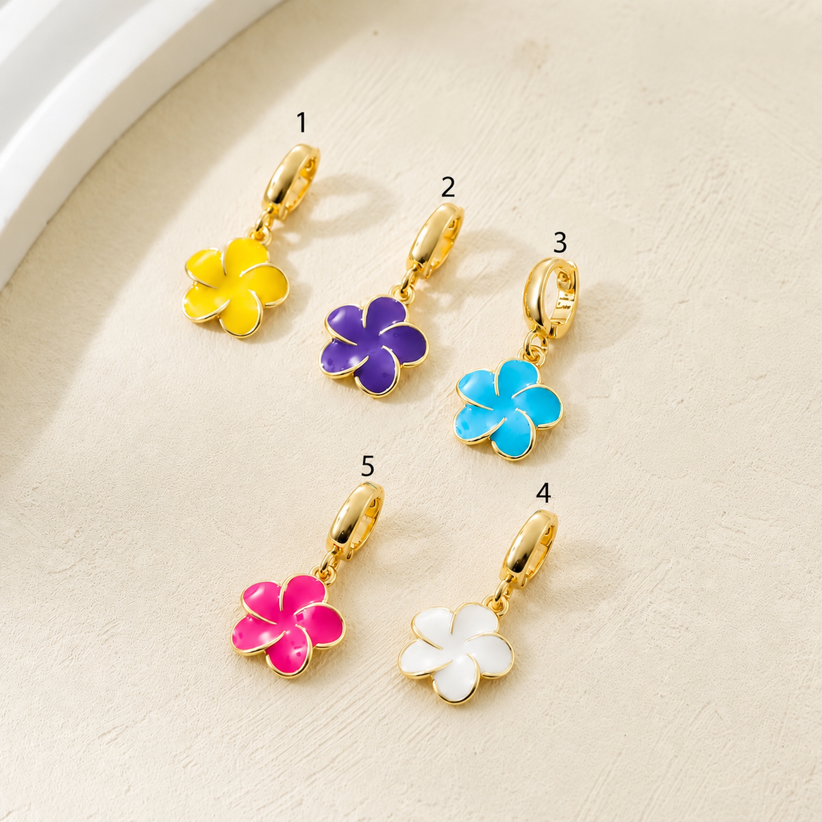 Tropicana Bloom Clip On Charm