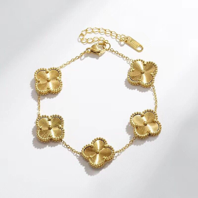 Clover Bracelet - Gold